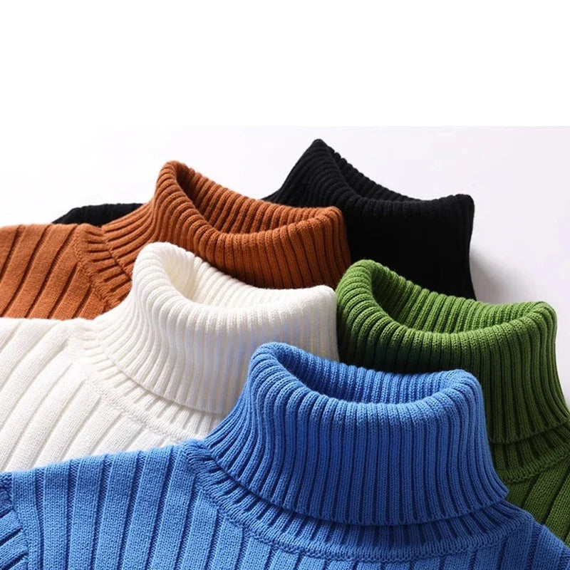 Verrin Ribbed Turtleneck