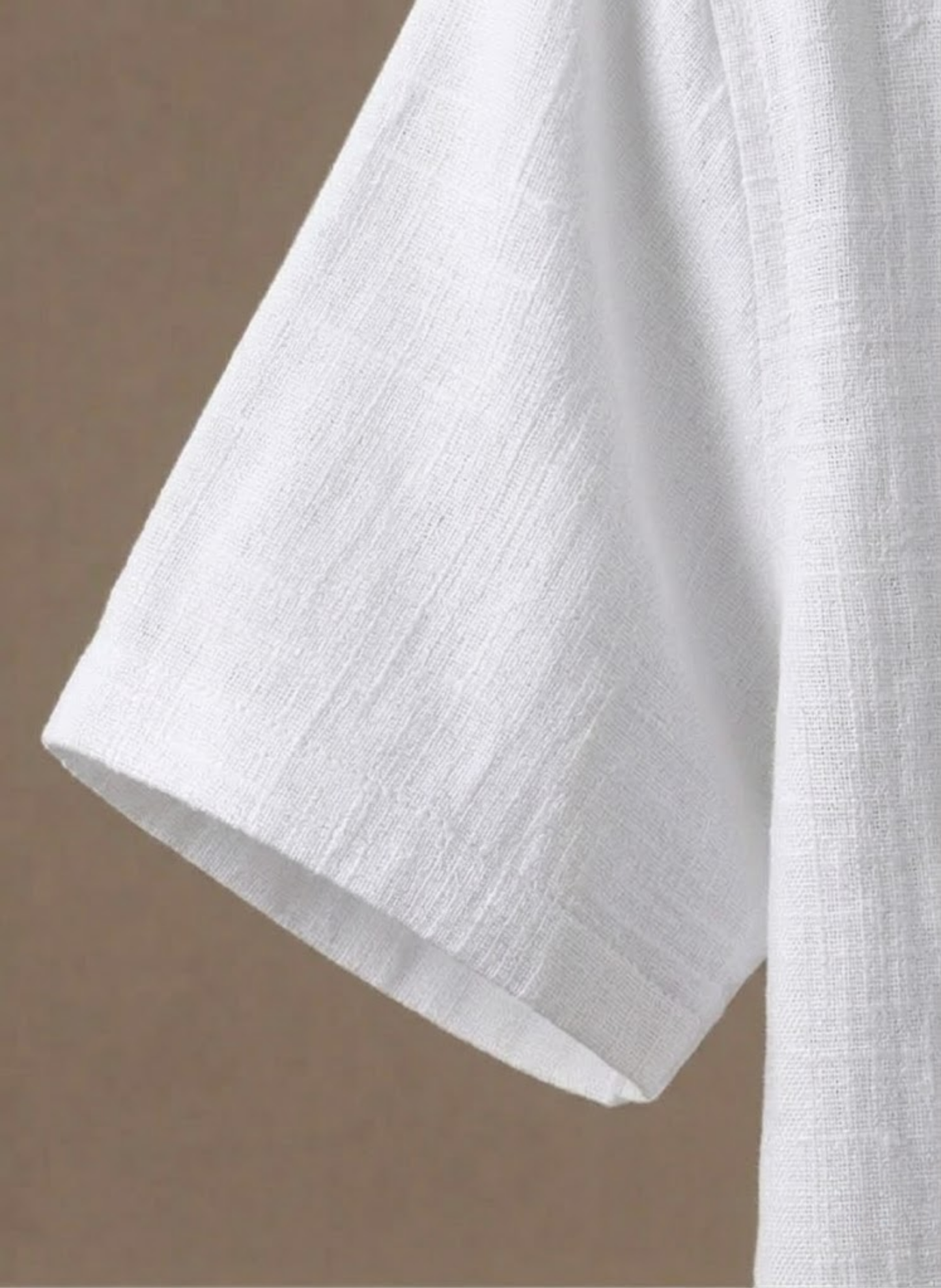 Men's Linen Style Beach Shirt – Lightweight Breathable Summer | Sorteva