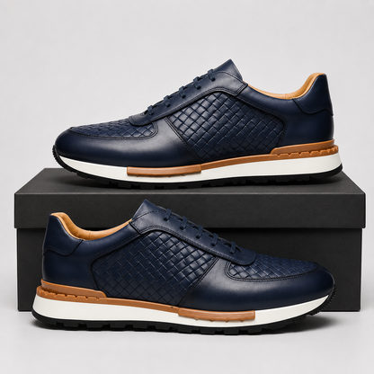 JOHN MILLER LEATHER SNEAKERS