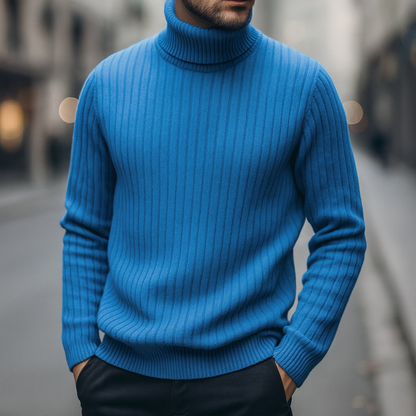 Verrin Ribbed Turtleneck
