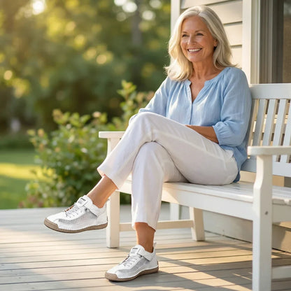 Nora Air™ – Breathable Slip-On Mesh Sneakers | Easy-On Fit, Lightweight Design & All-Day Comfort