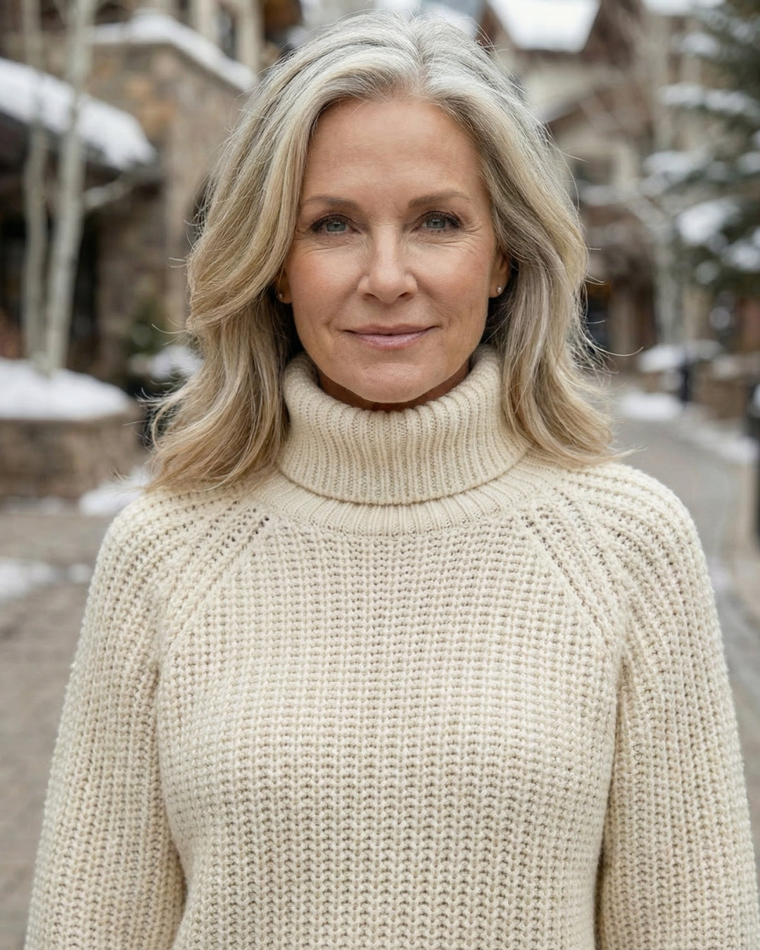 Shaker Knit Turtleneck