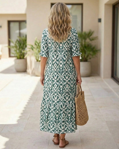 Printed Maxi Dress