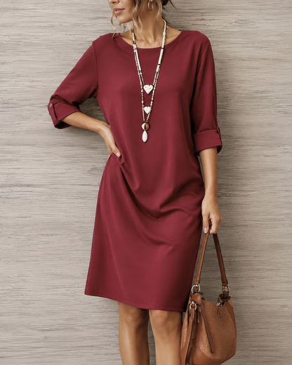 Odette™ | Effortless Comfort Midi Dress