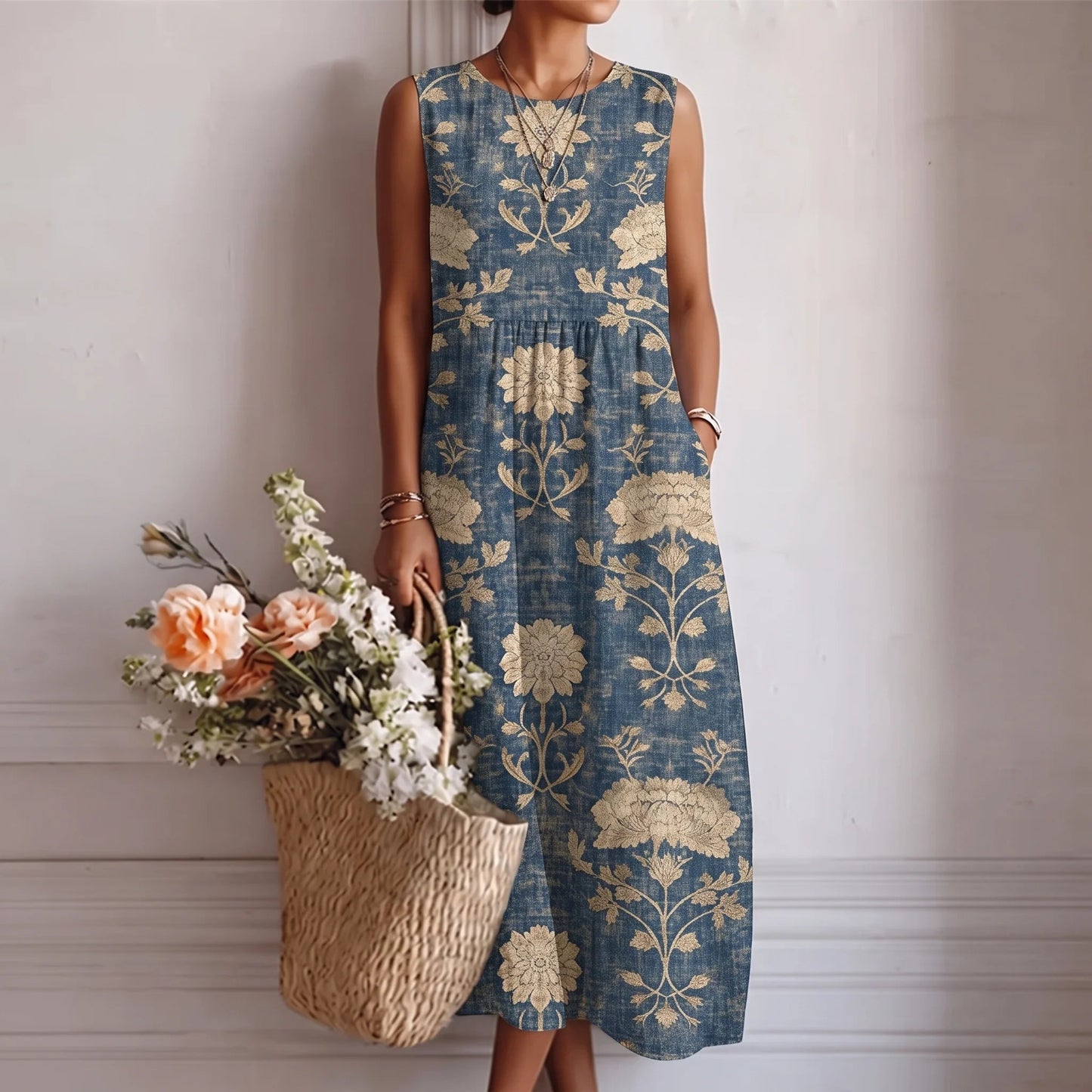 Viola™ | Embroidered Comfort Trousers