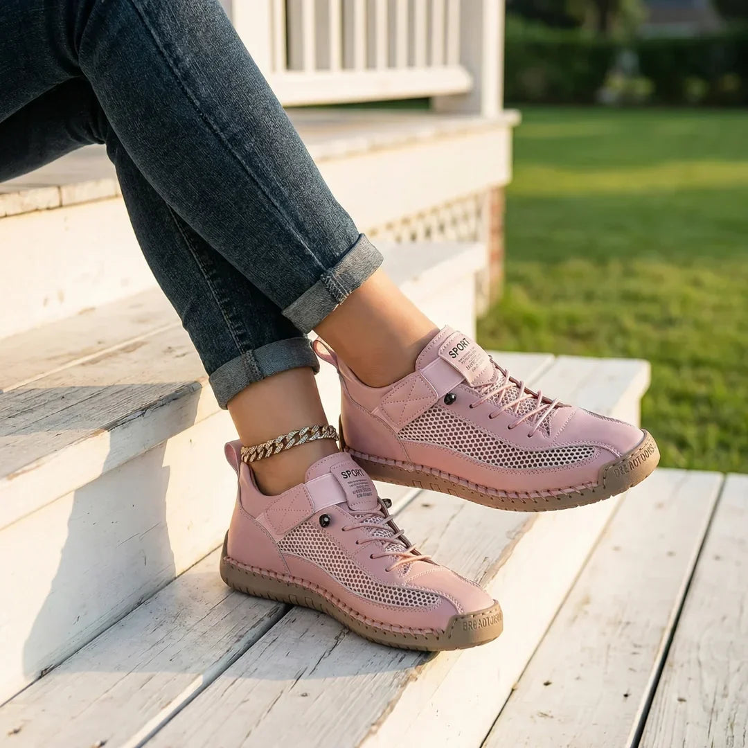 Nora Air™ – Breathable Slip-On Mesh Sneakers | Easy-On Fit, Lightweight Design & All-Day Comfort