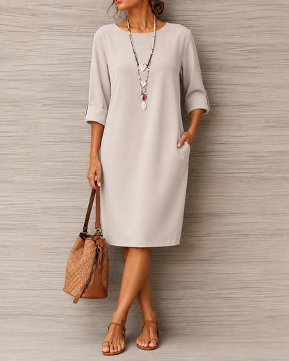 Odette™ | Effortless Comfort Midi Dress