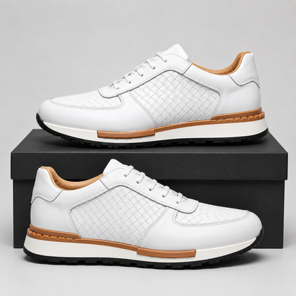 JOHN MILLER LEATHER SNEAKERS