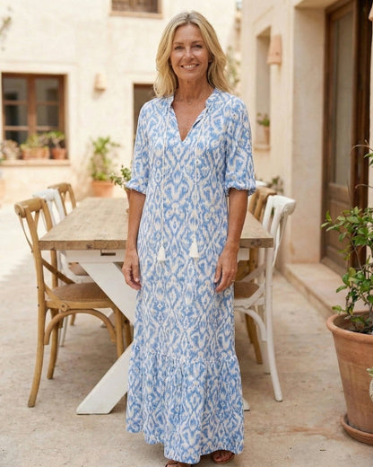 Printed Maxi Dress