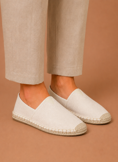Women Canvas Espadrilles – Casual Slip-On Summer Shoes | Sorteva