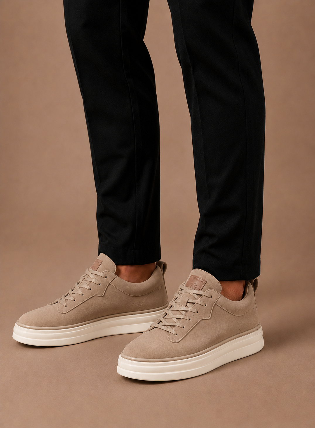 Men's Suede Sneakers – Classic Smart Casual Slip-On | Sorteva