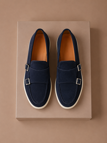 Men's Suede Loafers – Lightweight Comfortable Walking | Sorteva