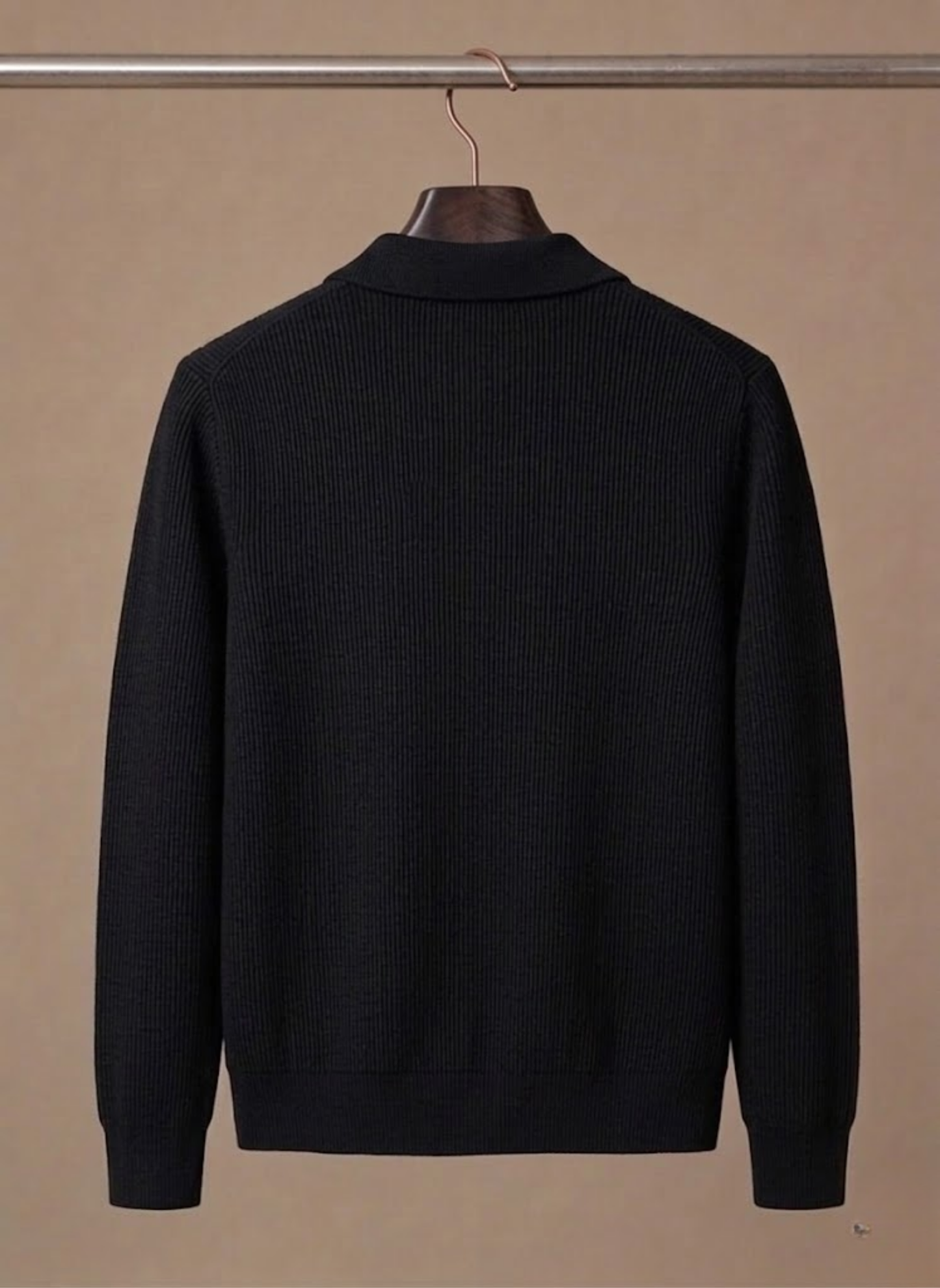 Men's Knit Cardigan – Breathable Smart Casual Layer | Sorteva