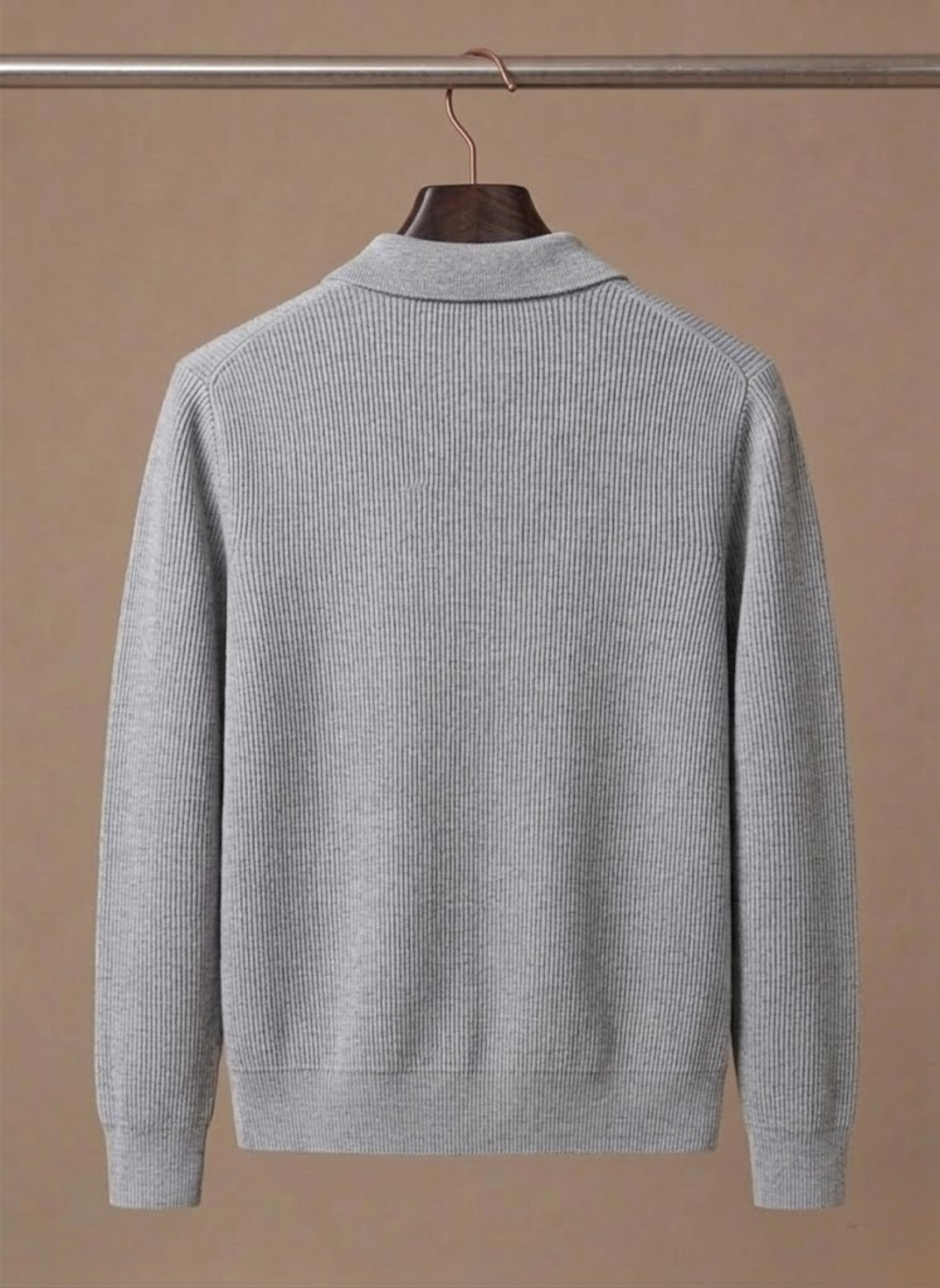Men's Knit Cardigan – Breathable Smart Casual Layer | Sorteva