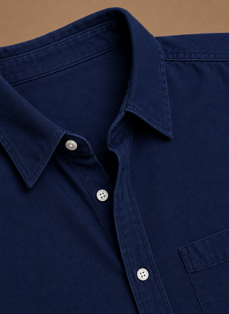 Men's Classic Button-Up Shirt – Smart Casual Relaxed Fit | Sorteva