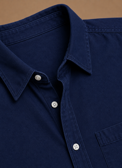 Men's Classic Button-Up Shirt – Smart Casual Relaxed Fit | Sorteva