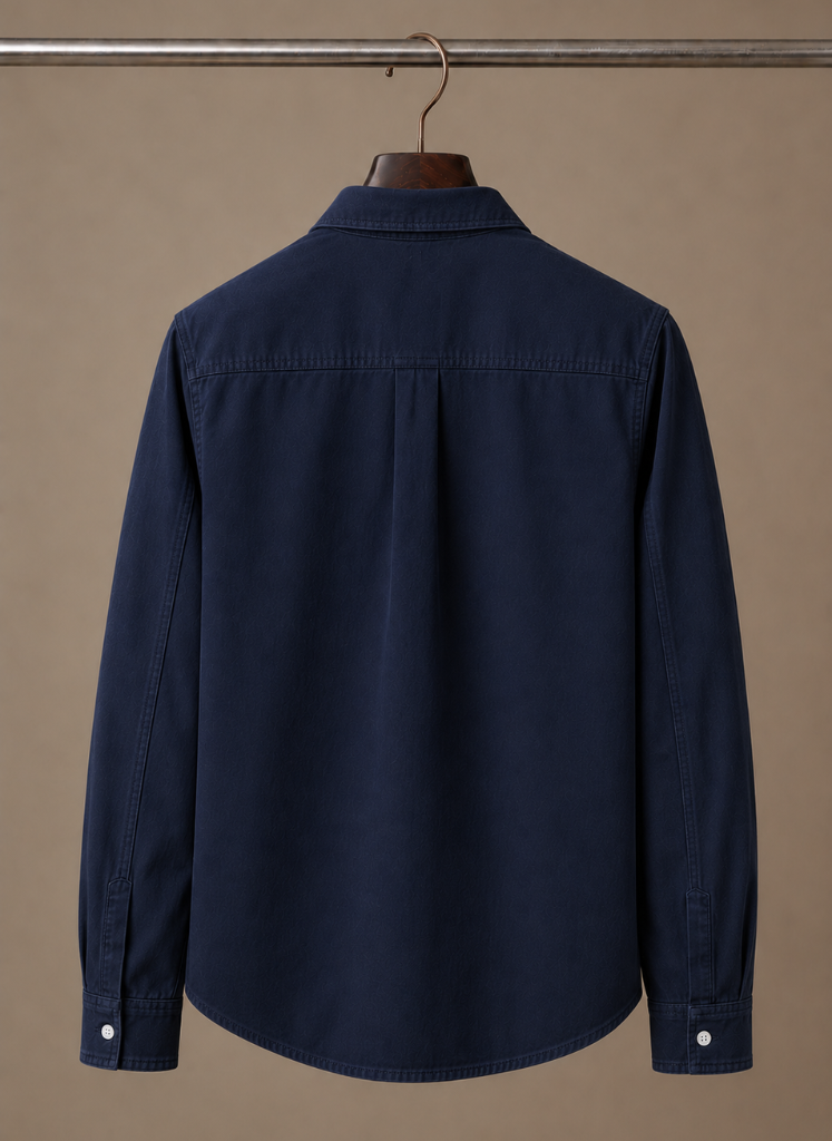 Men's Classic Button-Up Shirt – Smart Casual Relaxed Fit | Sorteva