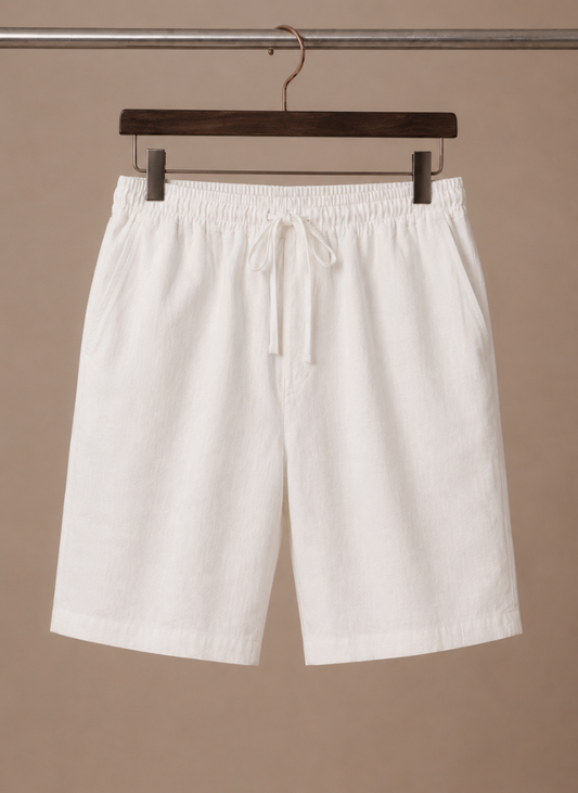 Men's Cotton Linen Shorts – Relaxed Fit Summer | Sorteva
