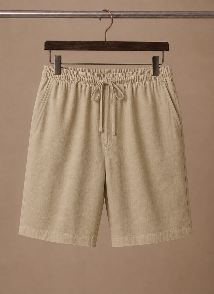 Men's Cotton Linen Shorts – Relaxed Fit Summer | Sorteva