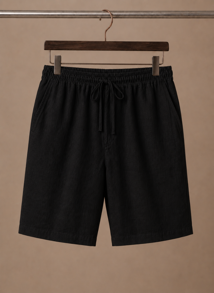 Men's Cotton Linen Shorts – Relaxed Fit Summer | Sorteva