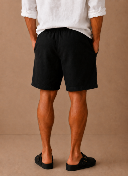 Men's Cotton Linen Shorts – Relaxed Fit Summer | Sorteva