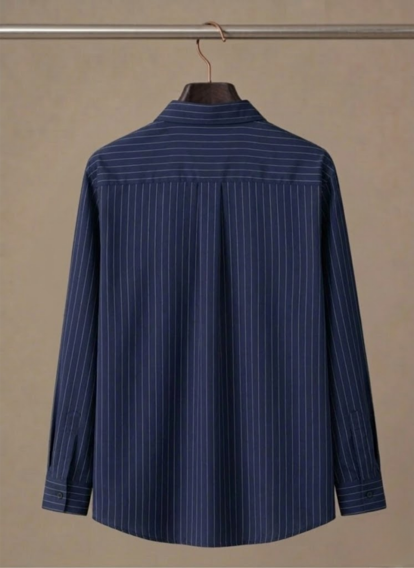 Men's Cotton Striped Shirt – Classic Button-Up | Sorteva