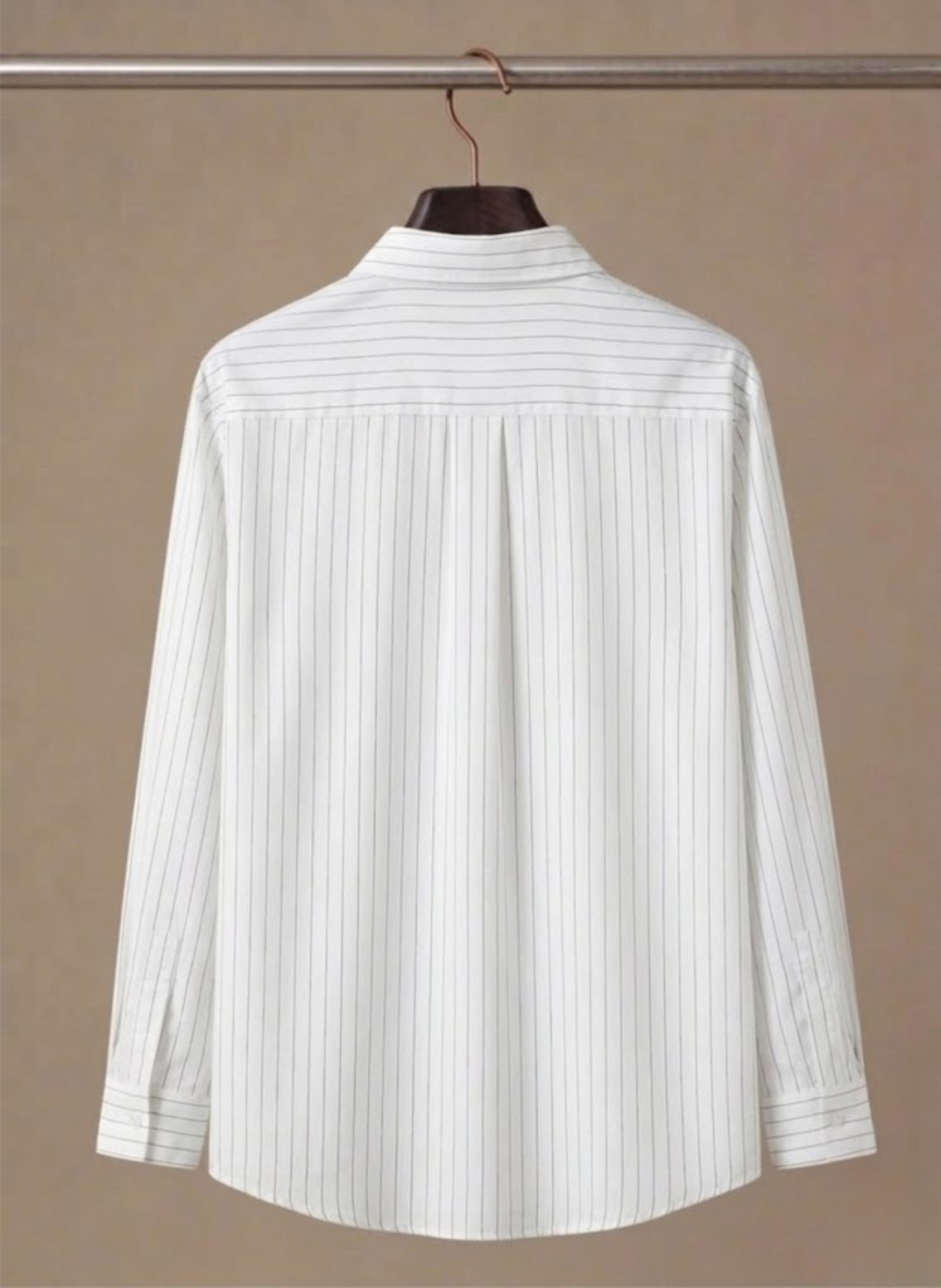 Men's Cotton Striped Shirt – Classic Button-Up | Sorteva