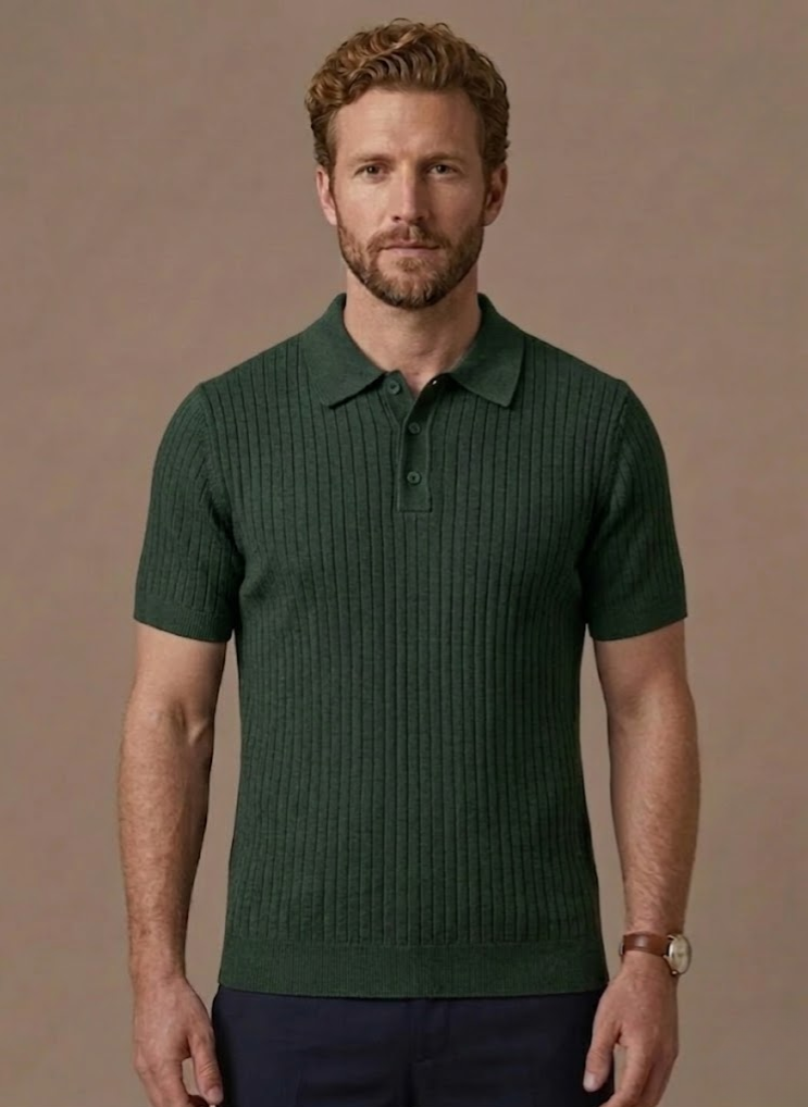 Men's Lightweight Cotton Polo Shirt – Casual Everyday | Sorteva