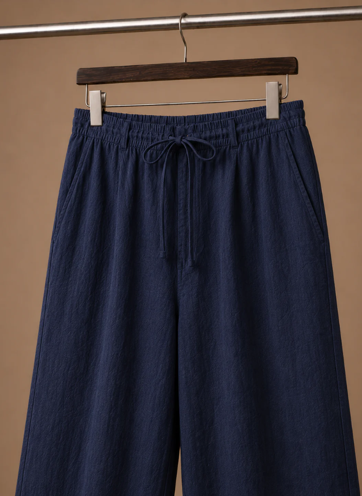 Men's Linen Blend Trousers – Lightweight Smart Casual | Sorteva