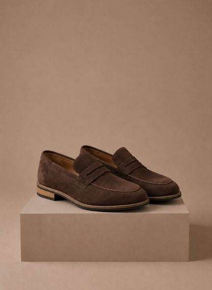 Men's Penny Loafers – Smart Casual & Formal Suede Shoes | Sorteva