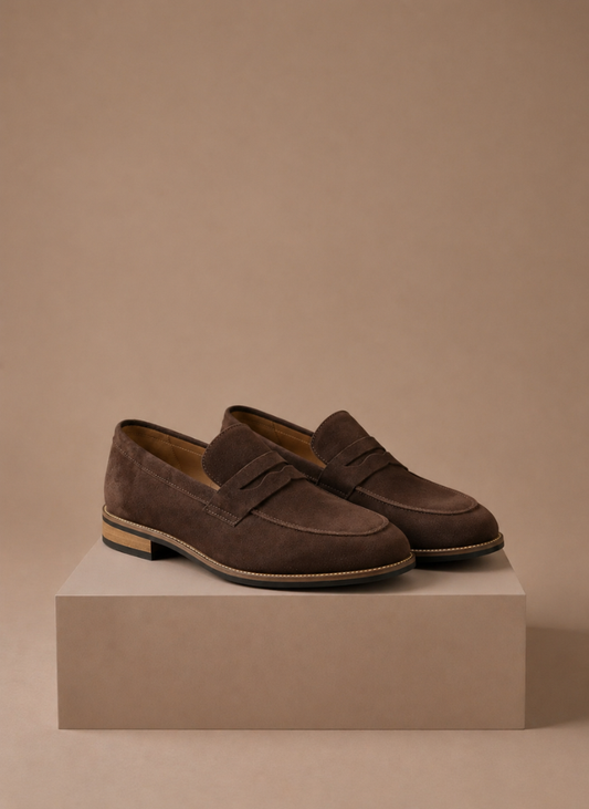 Men's Penny Loafers – Smart Casual & Formal Suede Shoes | Sorteva