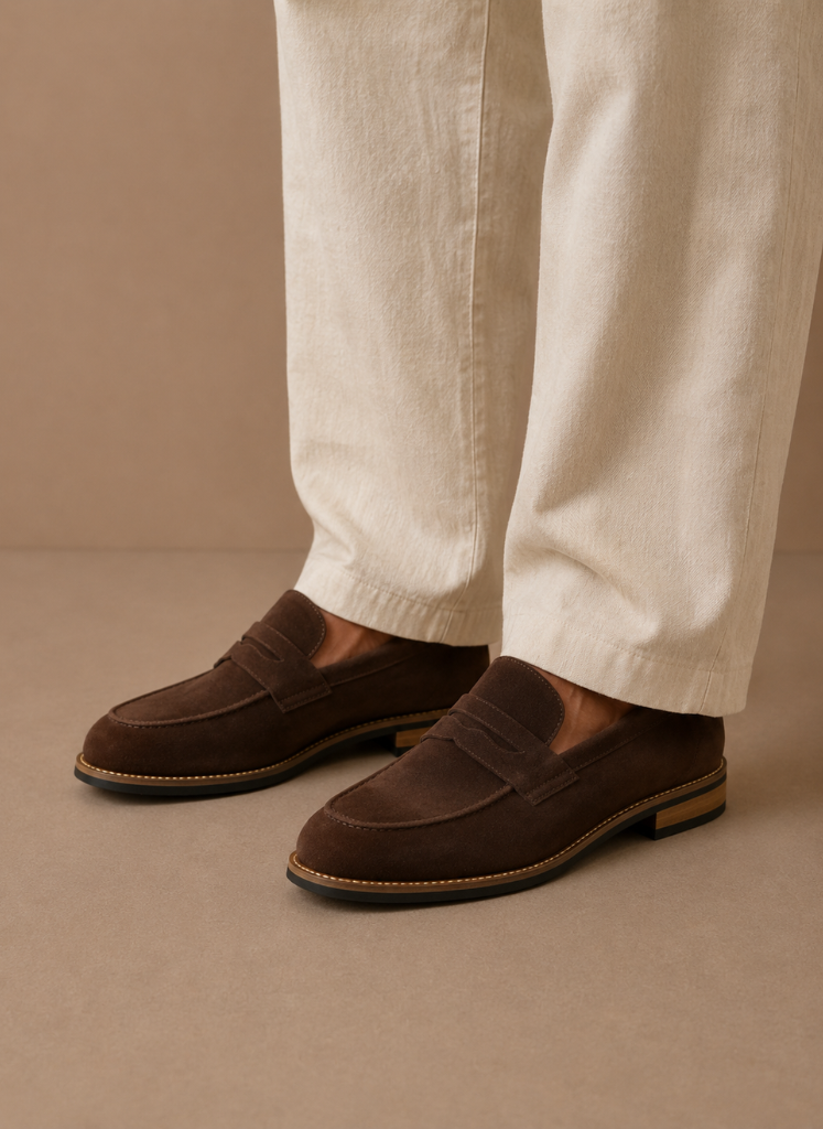 Men's Penny Loafers – Smart Casual & Formal Suede Shoes | Sorteva