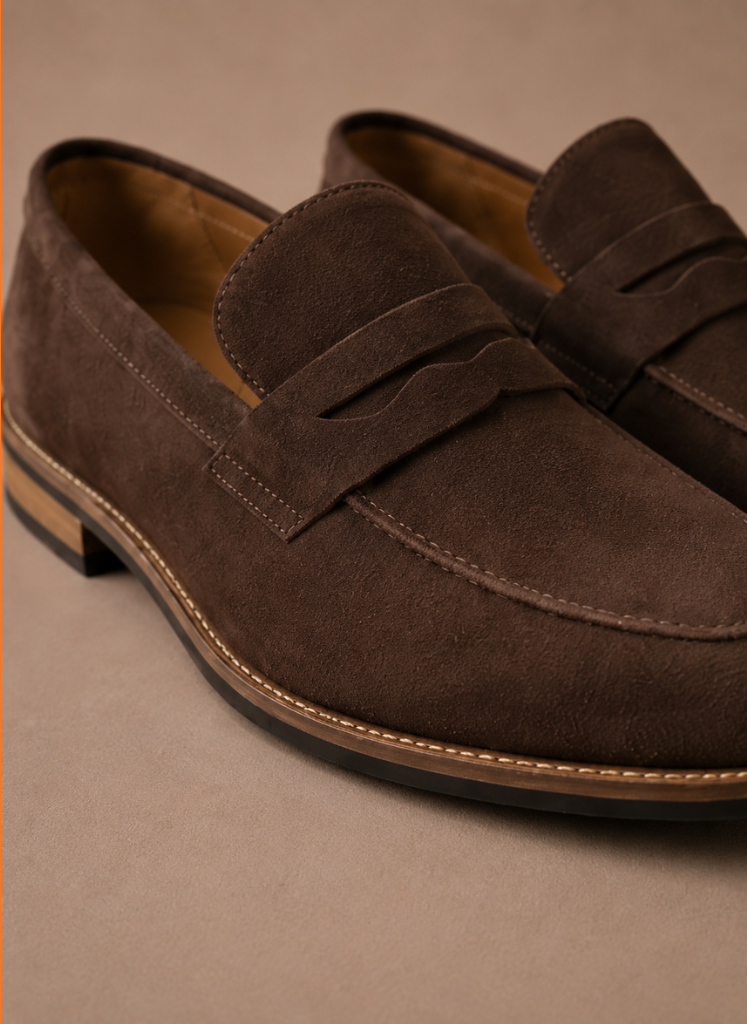 Men's Penny Loafers – Smart Casual & Formal Suede Shoes | Sorteva