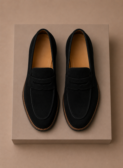 Men's Penny Loafers – Smart Casual & Formal Suede Shoes | Sorteva