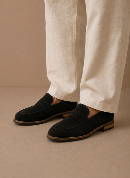 Men's Penny Loafers – Smart Casual & Formal Suede Shoes | Sorteva