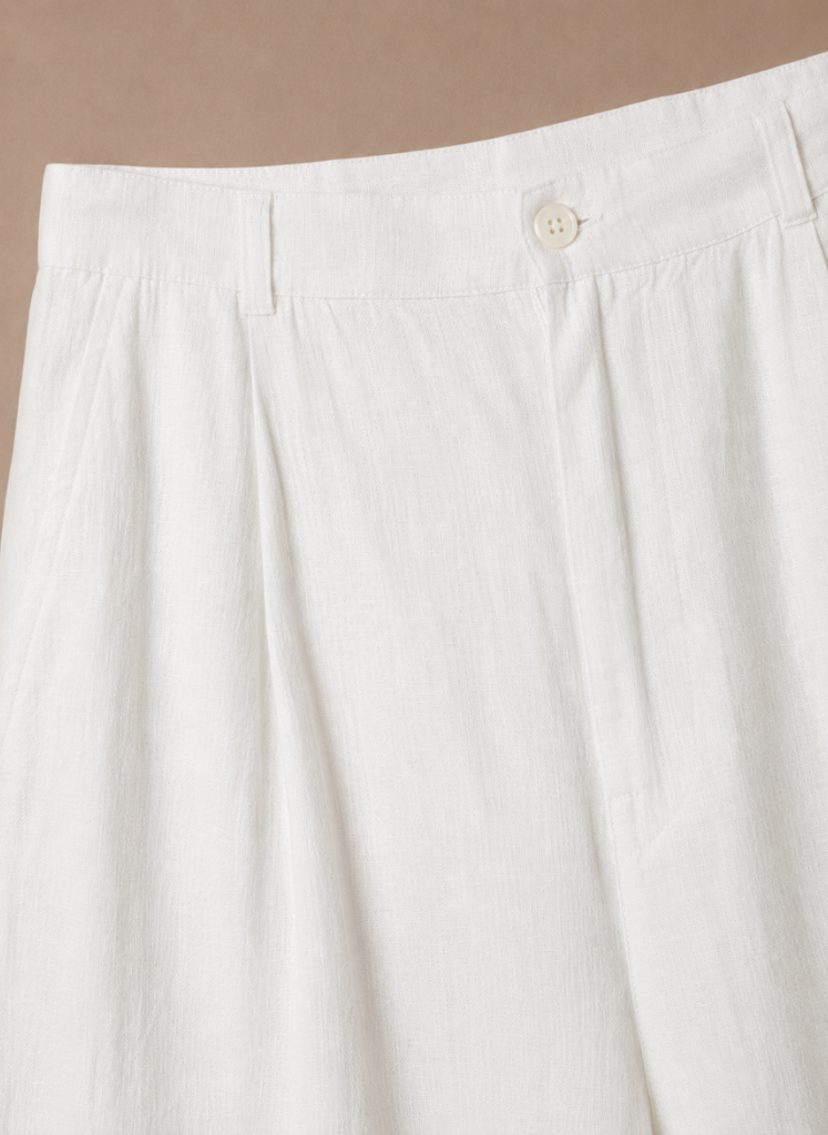 Men's Linen Style Summer Trousers – Relaxed Fit | Sorteva
