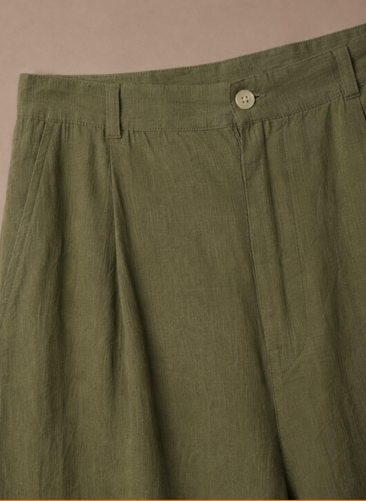 Men's Linen Style Summer Trousers – Relaxed Fit | Sorteva