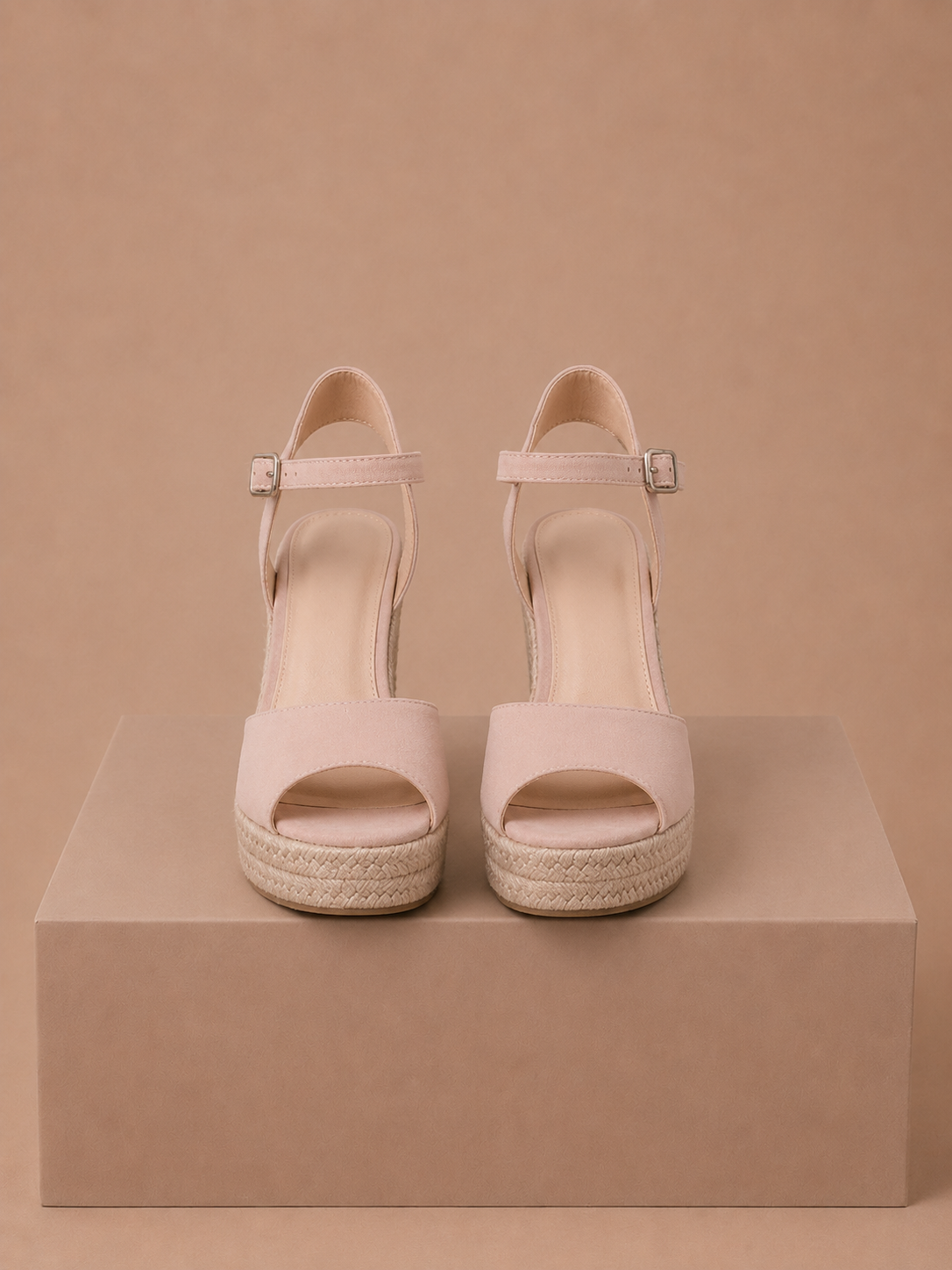 Women's Espadrille Wedge Sandals – Elegant Suede Summer | Sorteva