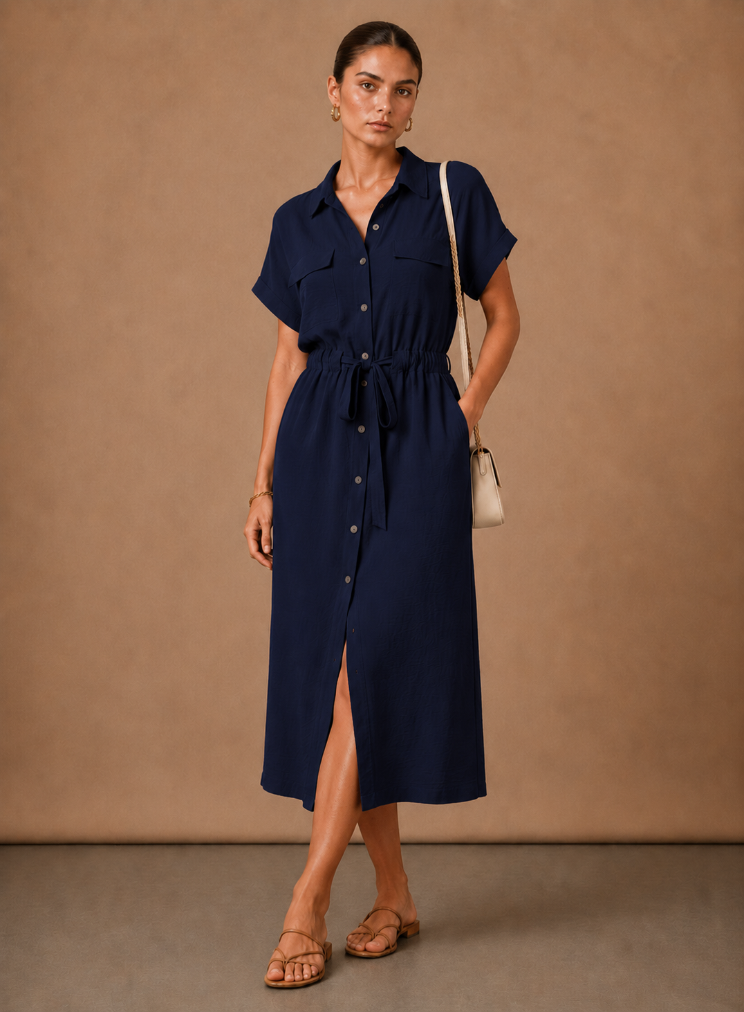 Women's Sleeveless Formal Dress – Elegant Lightweight | Sorteva