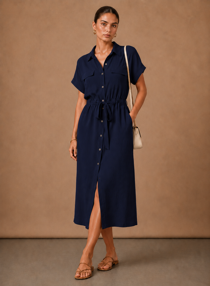 Women's Sleeveless Formal Dress – Elegant Lightweight | Sorteva