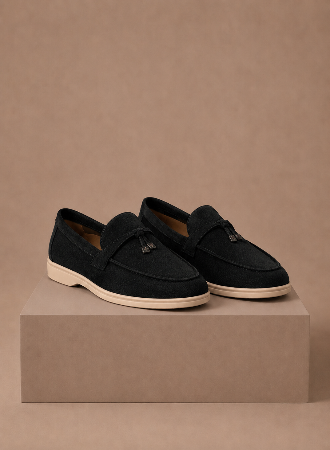 Women's Suede Penny Loafers – Classic Elegant Slip-On | Sorteva