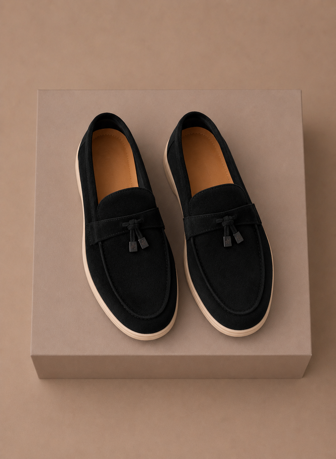 Women's Suede Penny Loafers – Classic Elegant Slip-On | Sorteva