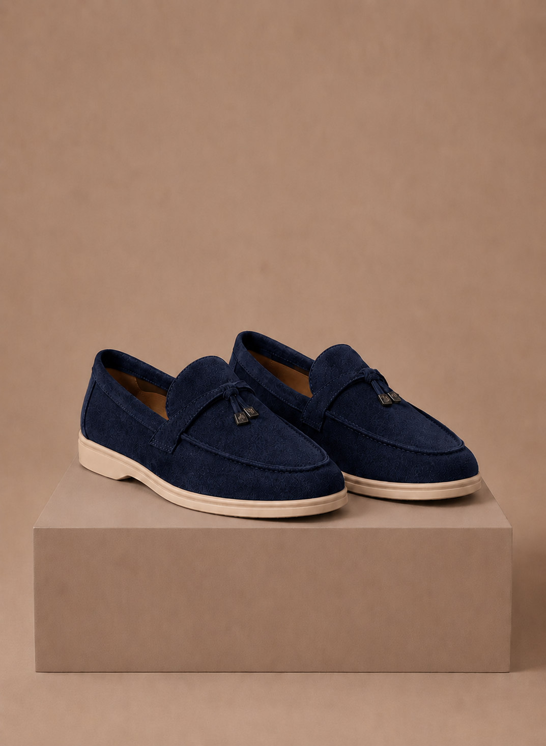 Women's Suede Penny Loafers – Classic Elegant Slip-On | Sorteva