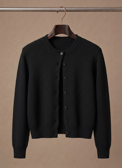Women's Cropped Knit Cardigan – Lightweight Spring Layer | Sorteva
