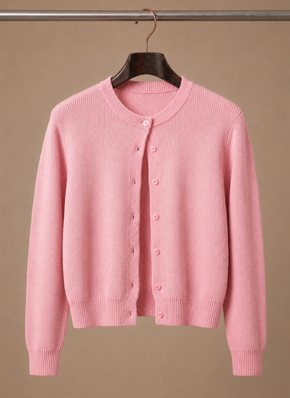 Women's Cropped Knit Cardigan – Lightweight Spring Layer | Sorteva