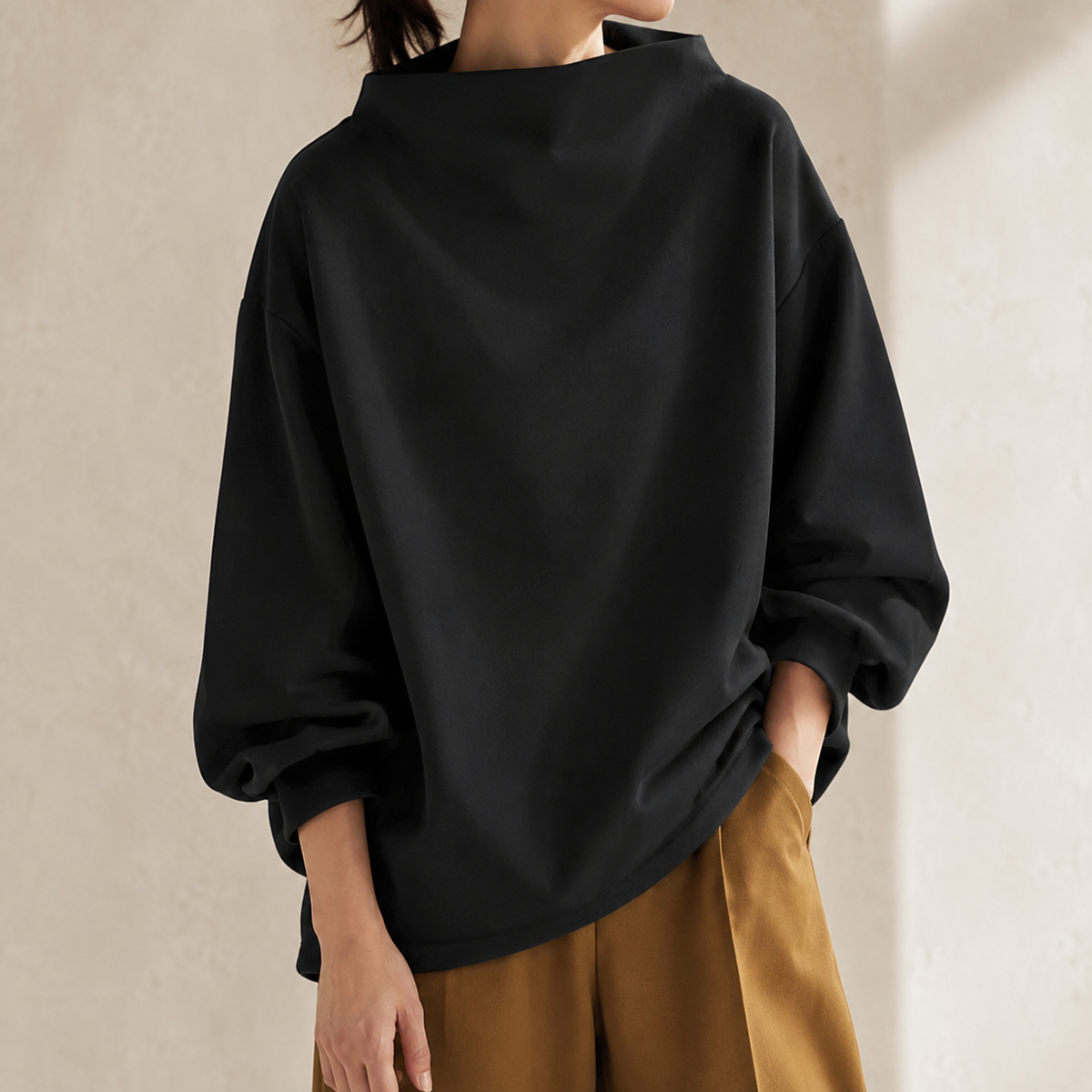 Colette High Neck Sweater