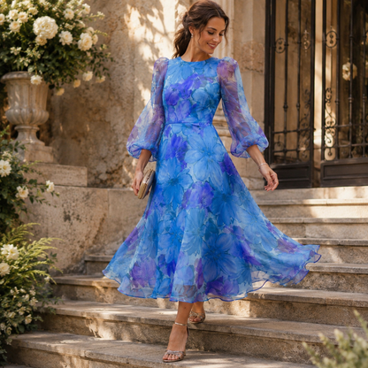 Genevra Bloom Midi Dress