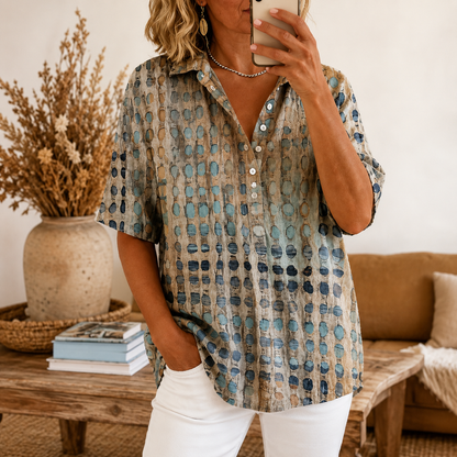 Prudence | Elegant Collar Blouse