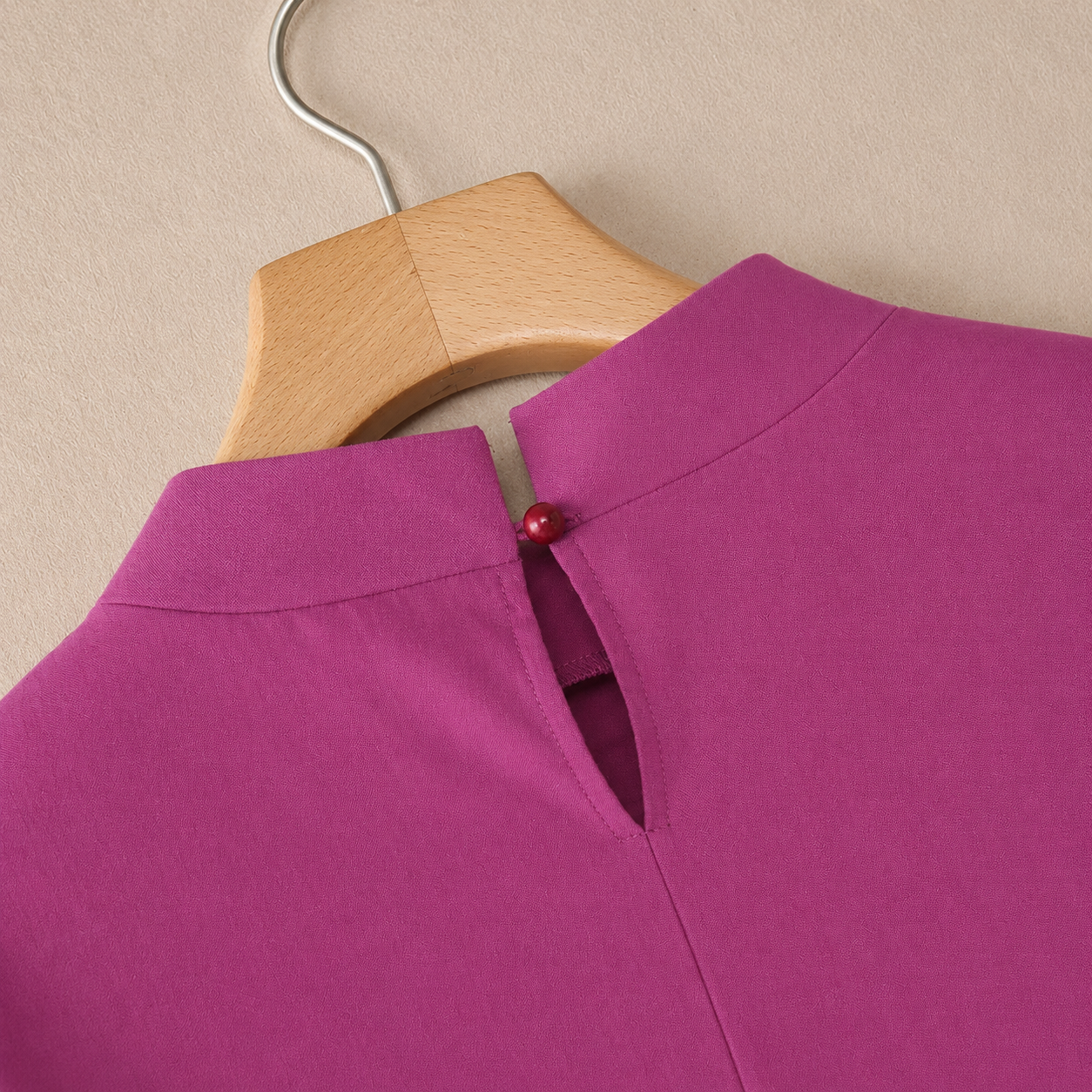 Amélie Mock Neck Blouse