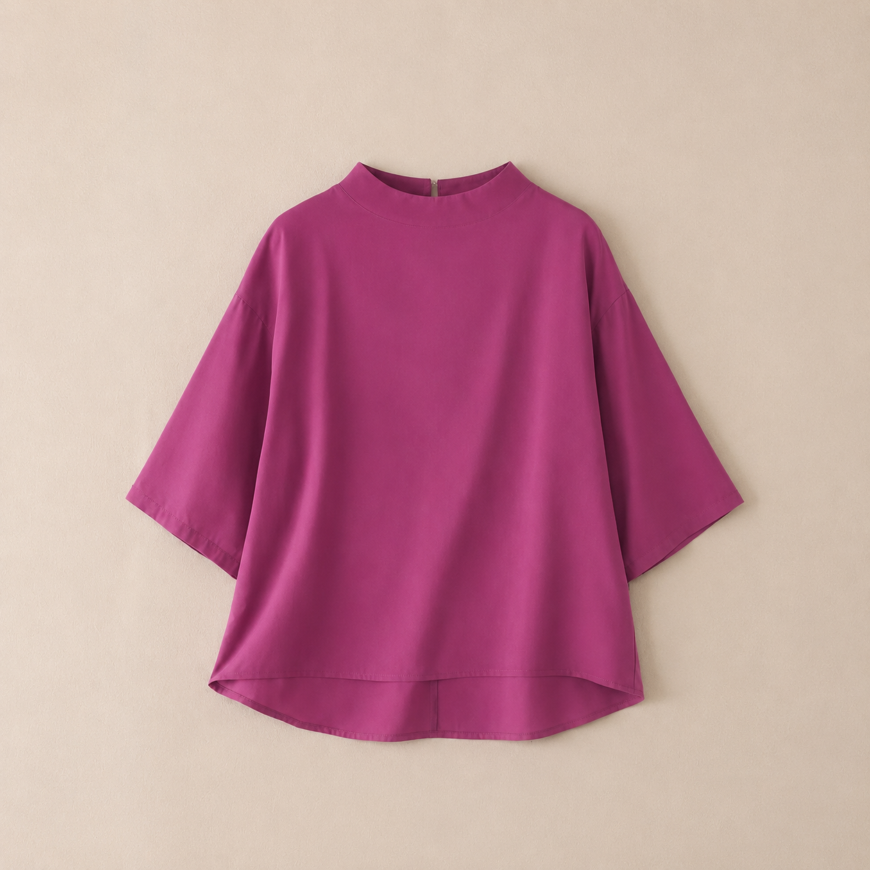 Amélie Mock Neck Blouse